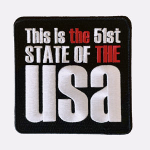 51st State Embroidered Patch