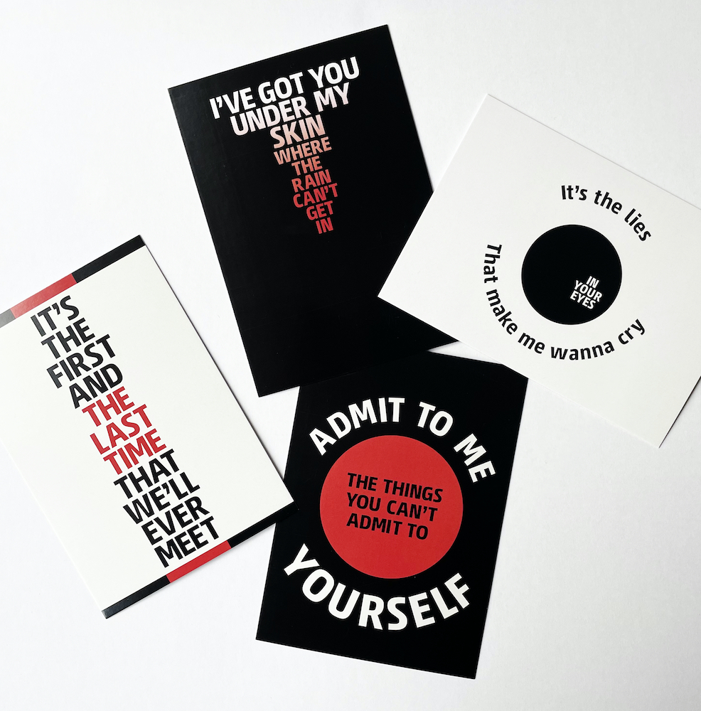 LYRIC POSTCARDS - VOLUME I: LOVE & SEX - Image 6