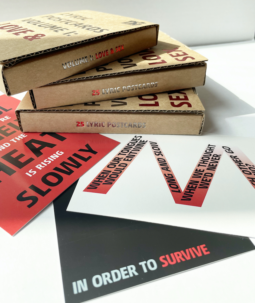 LYRIC POSTCARDS - VOLUME I: LOVE & SEX - Image 8