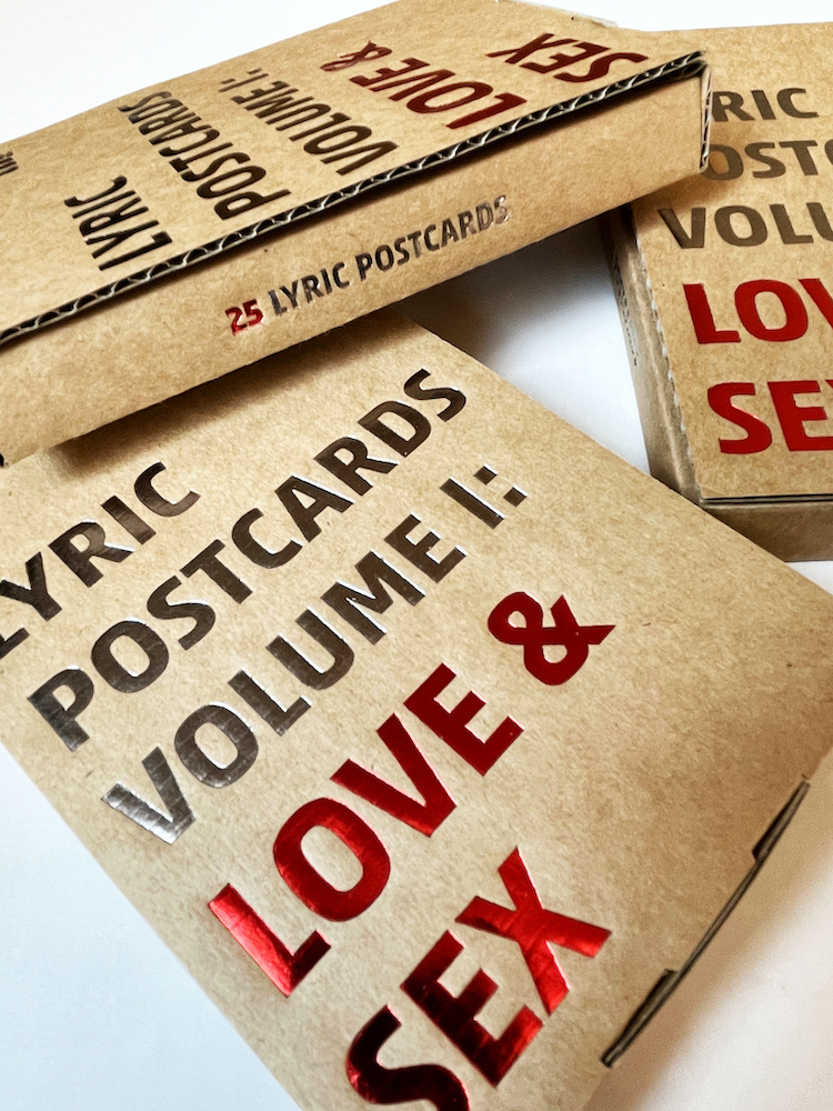 LYRIC POSTCARDS - VOLUME I: LOVE & SEX - Image 7