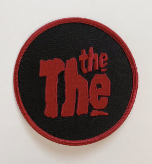 THE THE Embroidered Patch - red & black