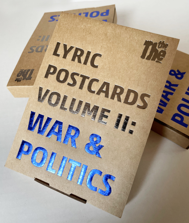 LYRIC POSTCARDS - VOLUME II: WAR & POLITICS - Image 2