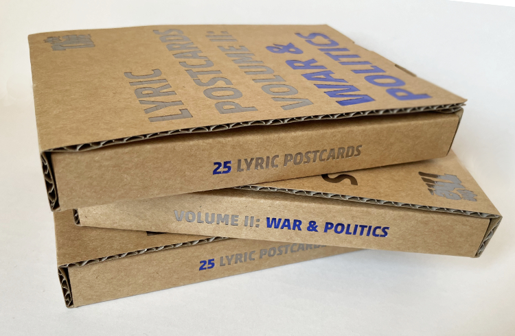 LYRIC POSTCARDS - VOLUME II: WAR & POLITICS - Image 9