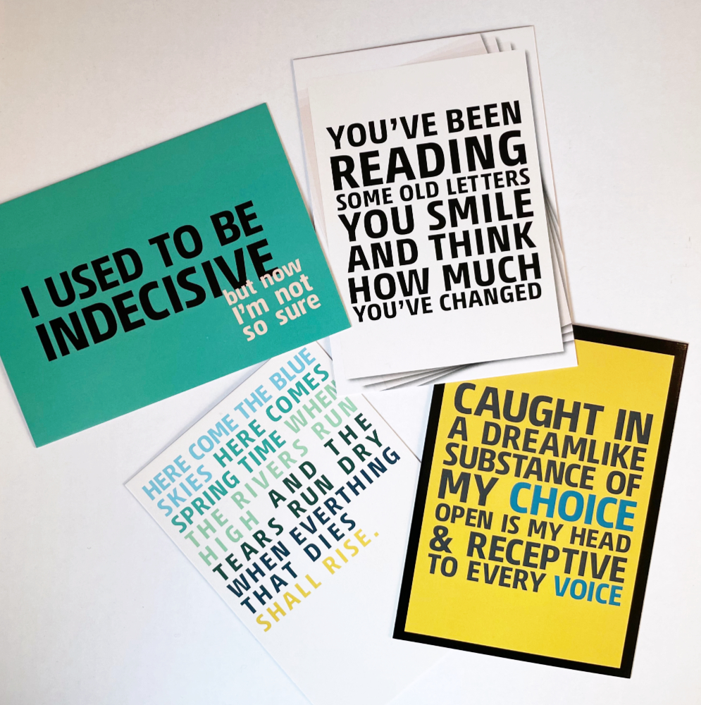 LYRIC POSTCARDS - VOLUME III: LIFE & DEATH - Image 6