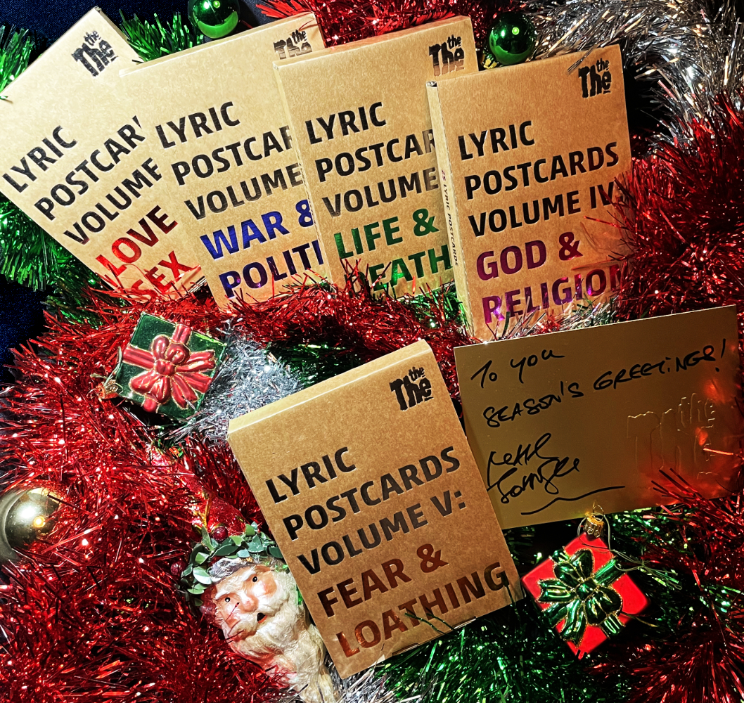 LYRIC POSTCARDS – PERSONALISED COMPLETE SET SPECIAL