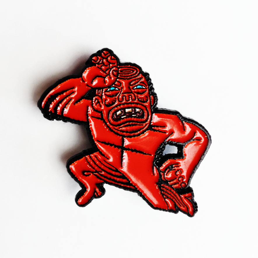 Dusk Man – Enamel Badge